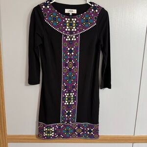 Tibi Black Dress Size XS